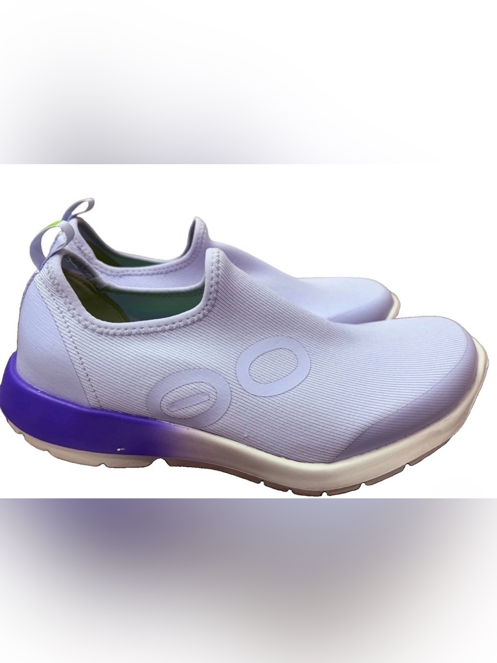 OOFOS OOmg Sport Womens Size 8 Shoes Jade Fade Recovery Comfort Shoe Low Top